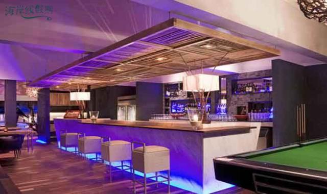 The Reef Bar dining美食的图片集（ 葡萄酒、fuse鸡尾酒、精致点心 ），印度洋三大明珠马尔代夫,泰姬珊瑚岛 Taj Coral Reef Resort