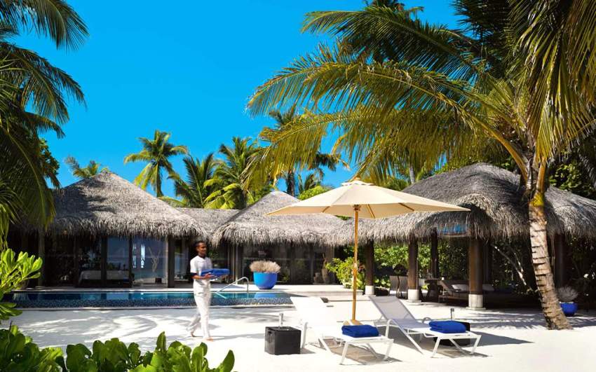 豪华海滩泳池别墅-Deluxe Beach Pool Villa 房型图片及房间装修风格(维拉私人岛 Velaa Private Island)海岛马尔代夫 