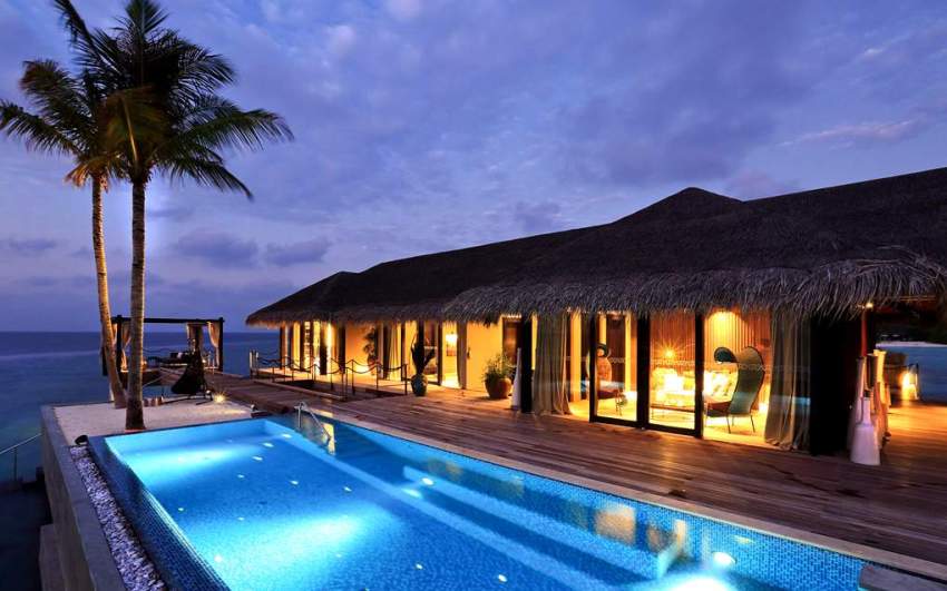 浪漫泳池房-Romantic Pool Residence 房型图片及房间装修风格(维拉私人岛 Velaa Private Island)海岛马尔代夫 