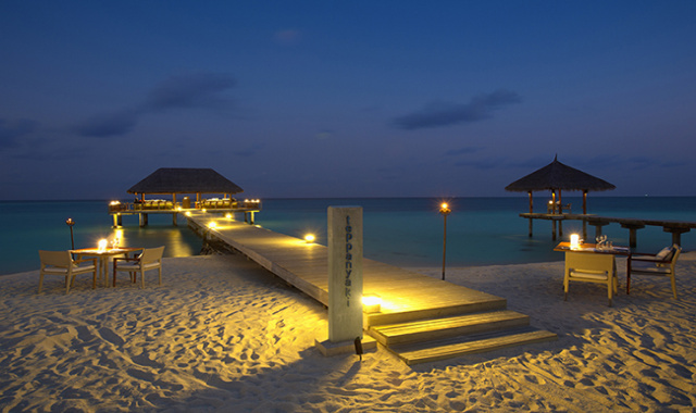 Teppanyaki dining美食的图片集( 日本美食以及铁板烧 ),印度洋三大明珠马尔代夫,薇拉莎露岛|蔚蓝沙鲁岛 Velassaru