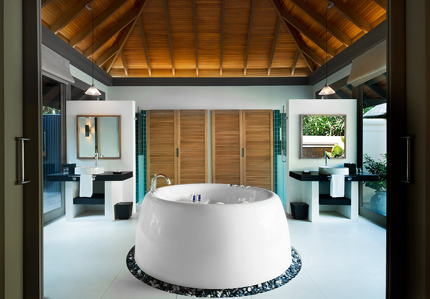 One Bedroom Beach Suites with Private Pools-豪华私人泳池单卧沙滩套房 房型图片及房间装修风格(JA 玛娜法鲁 JA Manafaru)海岛马尔代夫
