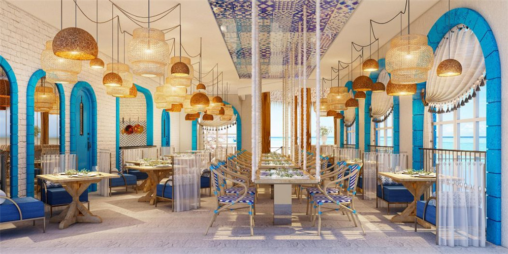 Lighthouse(地中海餐厅) dining美食的图片集( 地中海小吃 ),印度洋三大明珠马尔代夫,洲际酒店(ihg) InterContinental Maldives Maamunagau Resort