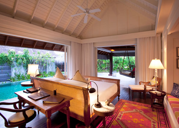Beach House with Pool-沙滩泳池别墅 房型图片及房间装修风格(娜拉杜岛 Naladhu Private Island Maldives)海岛马尔代夫 