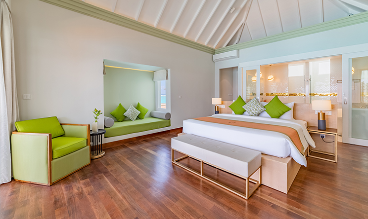 Grand Water Villa With Pool-气派水上别墅（带泳池）  房型图片及房间装修风格(双鱼岛|欧芙菲莉岛 Olhuveli Beach & Spa Resort)海岛马尔代夫 