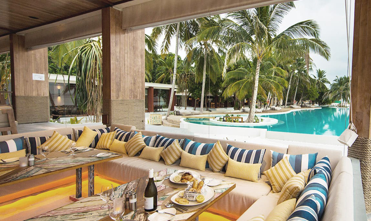 阿米拉 Amilla Fushi,dining时间( 晚餐 )美食攻略 海洋食物餐厅 --Fish & Chip Shop ，方便大家选岛（海岸线假期一级代理提供），海岛马尔代夫maldives