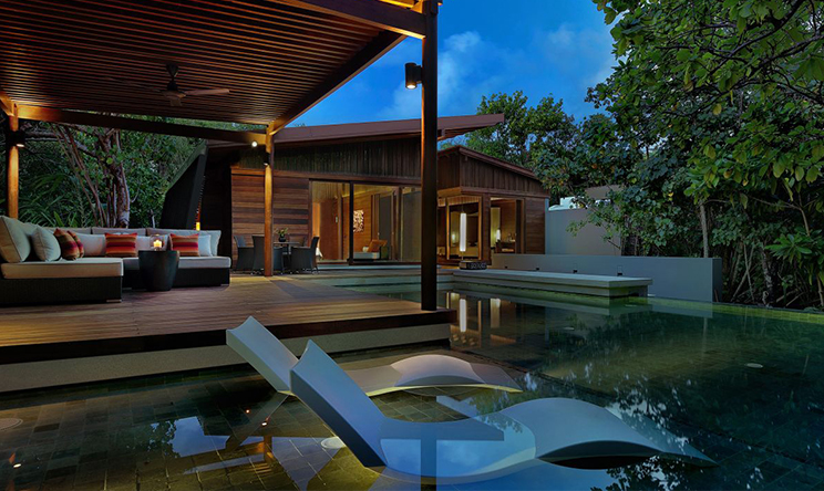 2 Bedroom Park Pool Villa-双卧室柏悦泳池别墅  房型图片及房间装修风格(柏悦|哈达哈 Park Hyatt Hadahaa)海岛马尔代夫 