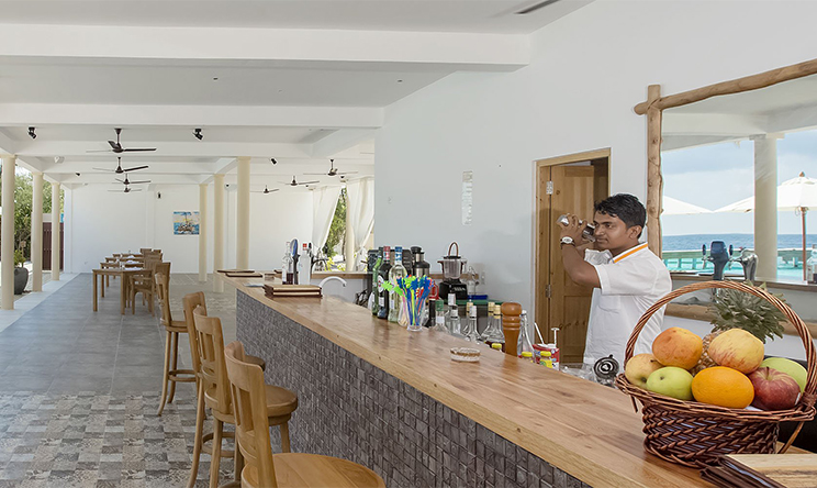 Raalhu cafe（咖啡馆） dining美食的图片集（ 国际风味 ），印度洋三大明珠马尔代夫,瑞提法鲁岛 Reethi Faru Resort