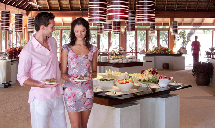 Ahima Restaurant dining美食的图片集( 美味料理 ),印度洋三大明珠马尔代夫,维拉曼豪(多) Vilamendhoo