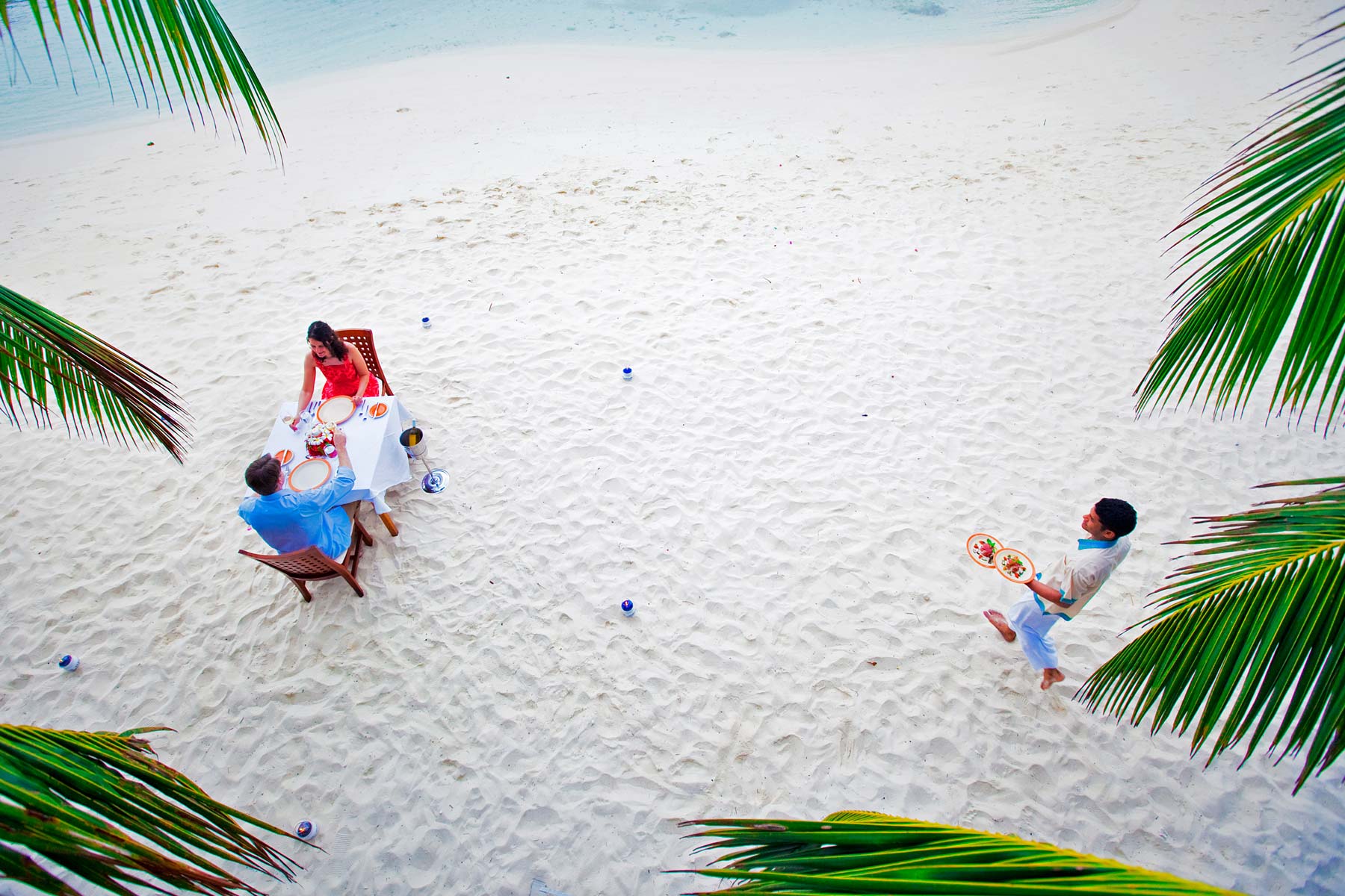 Private Dining（私人用餐） dining美食的图片集（ 定制 ），印度洋三大明珠马尔代夫,K岛|库拉玛提|库拉玛缇 Kuramathi Maldives