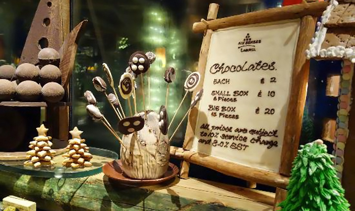 Ice & Chocolate Studio--冰&巧克力吧-- dining美食的图片集（ 冰激凌和巧克力 ），印度洋三大明珠马尔代夫,六善拉姆 Six Senses Laamu Maldives