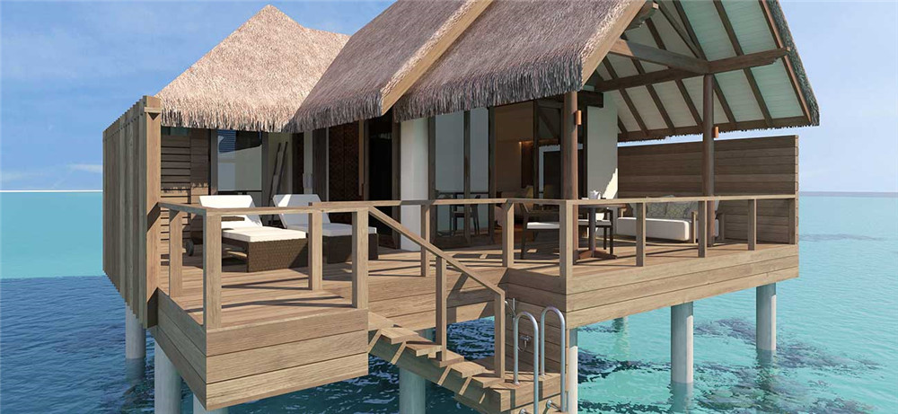 OceanVilla-海洋别墅 房型图片及房间装修风格(海瑞坦斯阿拉岛|瑰宝岛 Heritance Aarah Maldives)海岛马尔代夫