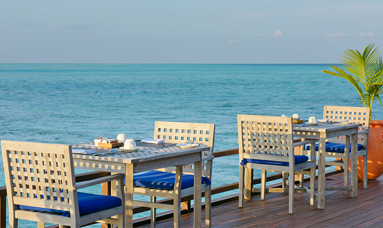 双鱼岛|欧芙菲莉岛 Olhuveli Beach & Spa Resort,dining时间( 7:30-10:00,19:00-21:00 )美食攻略 The Four Spices(泰国餐厅) ,方便大家选岛(海岸线假期一级代理提供),海岛马尔代夫maldives