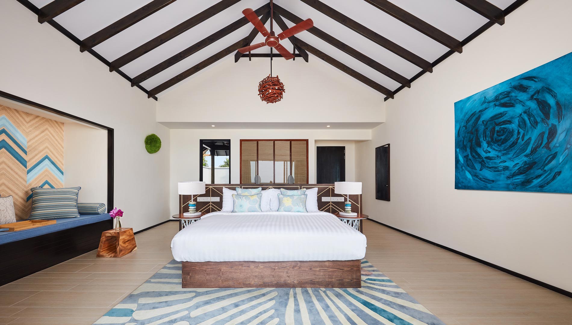 豪华海滩别墅-Deluxe Beach Villa 房型图片及房间装修风格(阿玛瑞|豪沃达 Amari Havodda Maldives)海岛马尔代夫 