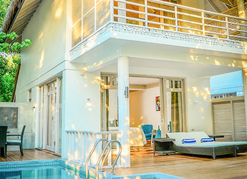 Family duplex beach villa-家庭复式沙滩别墅 房型图片及房间装修风格(阿玛雅岛 Amaya Kuda Rah)海岛马尔代夫 