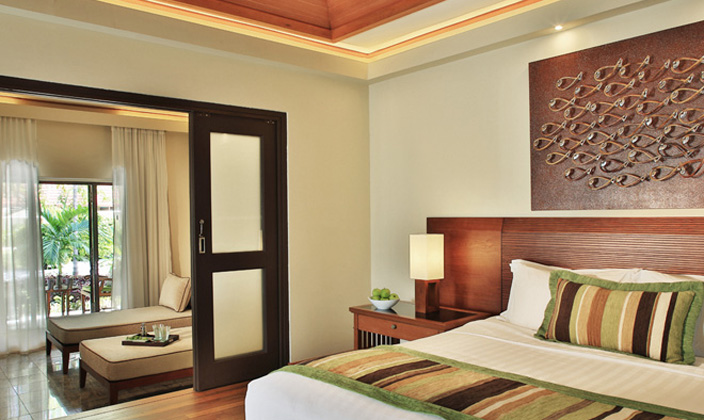 房型内部设施图片参考，如无边泳池与电视及音响， Garden Pool Villa-花园泳池别墅 maldievs(椰子岛|可伦巴岛 Kurumba) 