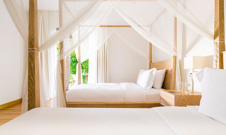 双卧沙滩套房-Two Bedroom Beach Suite 房型图片及房间装修风格(玛丽富士 COMO Maalifushi)海岛马尔代夫 