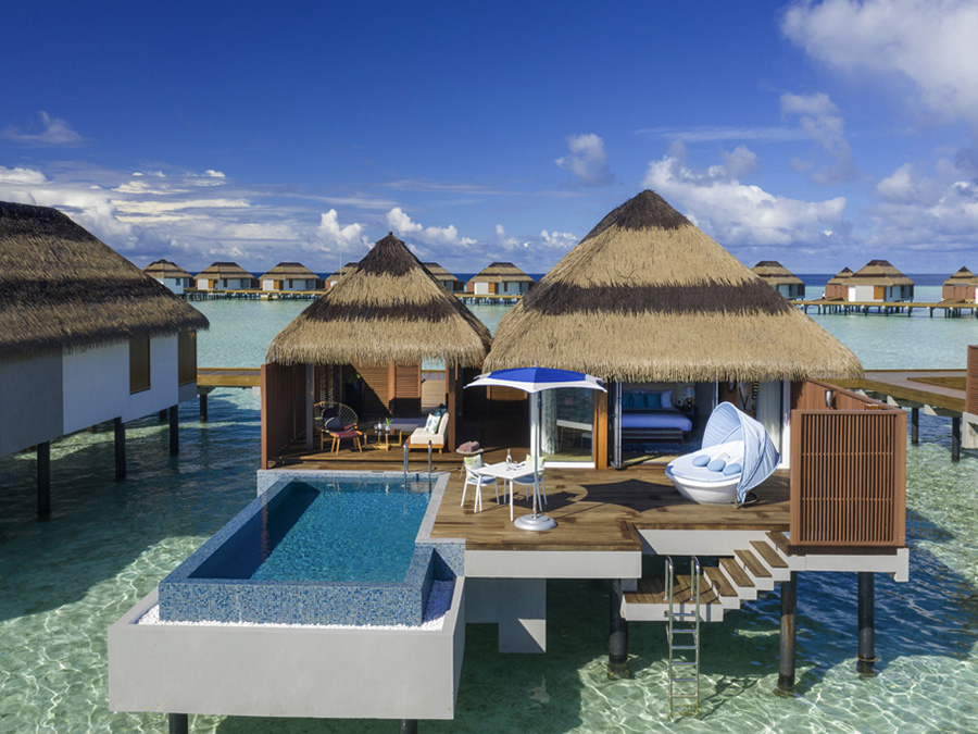 Ocean Pool Villa-海洋泳池别墅  房型图片及房间装修风格(铂尔曼 Pullman Maldives Maamutaa Resort)海岛马尔代夫 