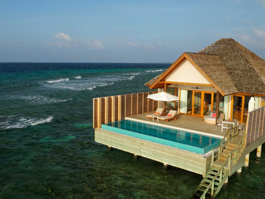 Superior Water Villa With Pool-高级水上泳池别墅  房型图片及房间装修风格(翡翠法鲁富士岛 Emerald Faarufushi Resort and Spa)海岛马尔代夫 