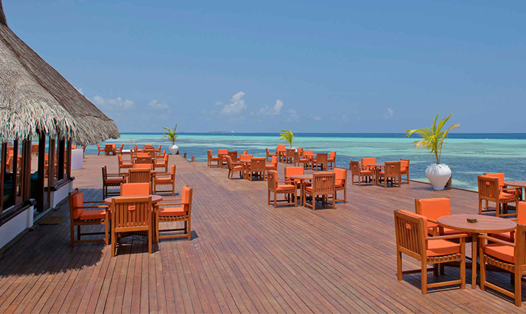 双鱼岛|欧芙菲莉岛 Olhuveli Beach & Spa Resort,dining时间( 12:00 – 22:30,可午、晚餐 )美食攻略 Lagoon Bar(酒吧) ,方便大家选岛(海岸线假期一级代理提供),海岛马尔代夫maldives