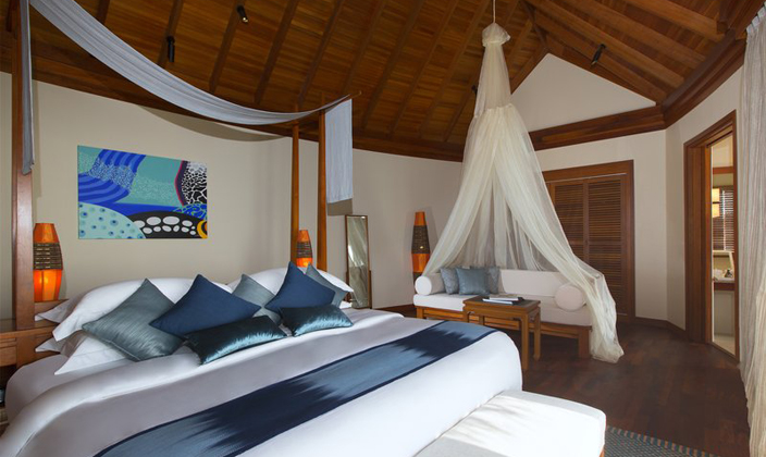 Sunrise Over Water Suite-日出水上套房 房型图片及房间装修风格(笛古岛D岛(安娜塔拉) Anantara Dhigu)海岛马尔代夫 