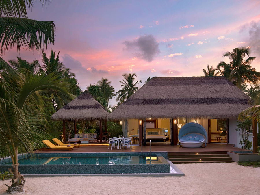 Family Pool Villa-家庭沙滩泳池别墅  房型图片及房间装修风格(铂尔曼 Pullman Maldives Maamutaa Resort)海岛马尔代夫 