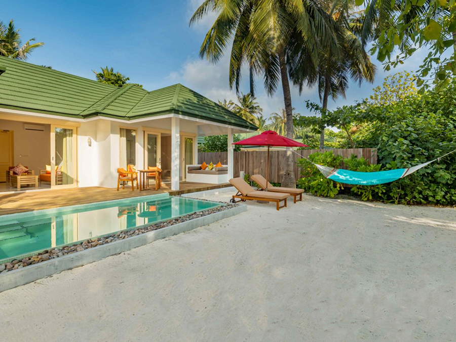 2 Bedroom Pool Beach Villa-双卧沙滩泳池别墅  房型图片及房间装修风格(禧亚世嘉岛 Siyam World Maldives)海岛马尔代夫