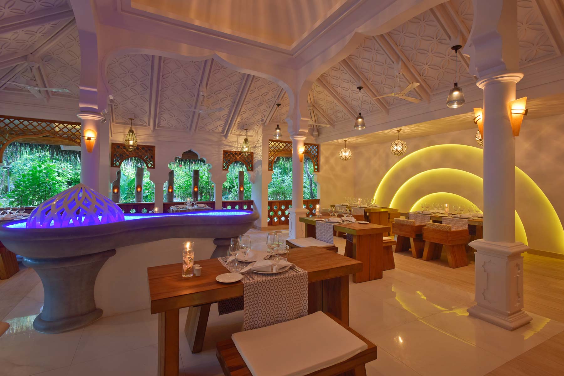 Tandoor Mahal（印度餐厅） dining美食的图片集（ 印度美食（自助餐） ），印度洋三大明珠马尔代夫,K岛|库拉玛提|库拉玛缇 Kuramathi Maldives