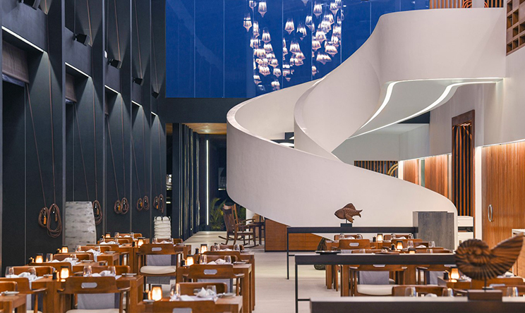 Island Kitchen(主餐厅) dining美食的图片集( 国际美食 ),印度洋三大明珠马尔代夫,威斯汀 The Westin Maldives Miriandhoo Resort