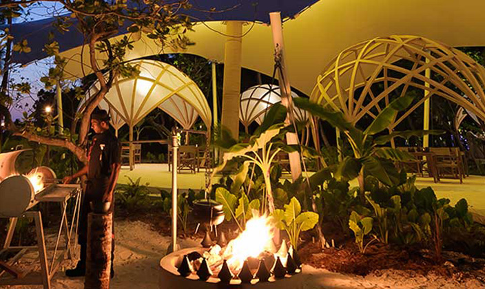 Tribal （非洲拉丁餐厅） dining美食的图片集（ 非洲、拉丁（中美和南美） ），印度洋三大明珠马尔代夫,尼亚玛 Niyama Maldives