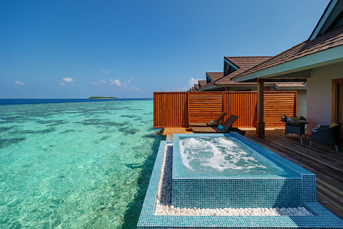 Ocean Water Pool Villa-海洋水上泳池别墅 房型图片及房间装修风格(芙娜瓦希(原名:卡佩迪恩) The Standard Huruvalhi Maldives)海岛马尔代夫