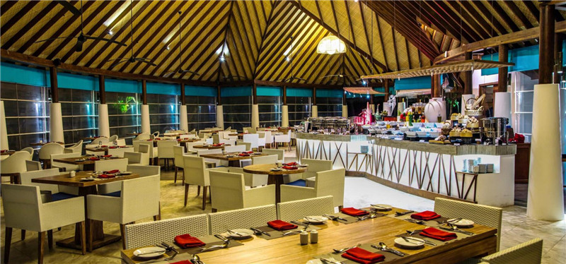海浪餐厅--Sea Spray Restaurant dining美食的图片集( ),印度洋三大明珠马尔代夫,阿玛雅岛 Amaya Kuda Rah