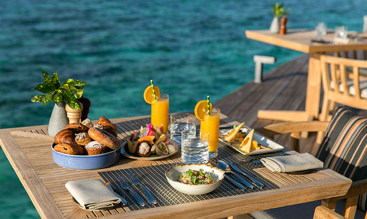 In Villa Dining（别墅内用餐） dining美食的图片集（ 国际 ），印度洋三大明珠马尔代夫,库达度私人岛 Kudadoo Maldives