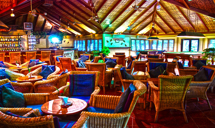 风趣酒吧--Fun Pub dining美食的图片集( 各式美酒 ),印度洋三大明珠马尔代夫,皇家岛 Royal Island Resort