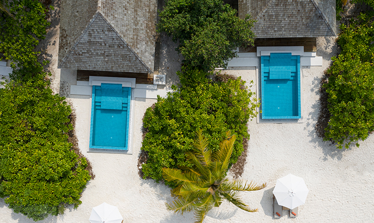 沙滩别墅带泳池-BEACH RETREAT WITH POOL 房型图片及房间装修风格(翡翠法鲁富士岛 Emerald Faarufushi Resort and Spa)海岛马尔代夫 