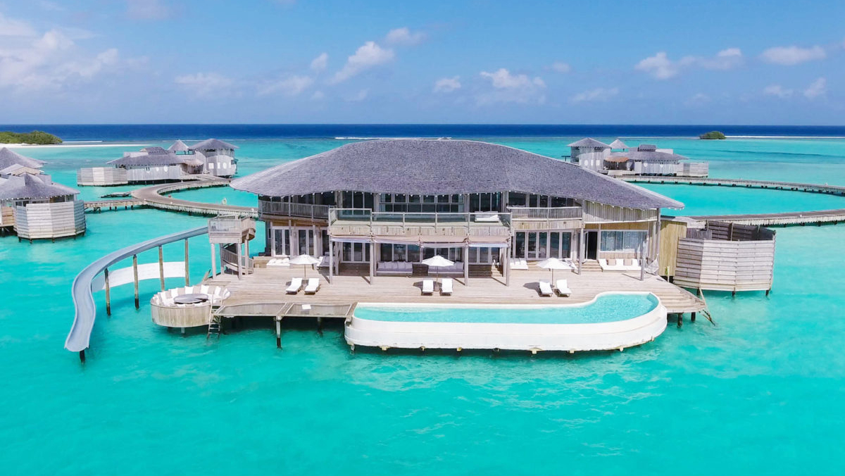 4 Bedroom Water Retreat with Slide​-四卧室水上别墅带滑梯 房型图片及房间装修风格(索尼娃贾尼岛 Soneva Jani)海岛马尔代夫 