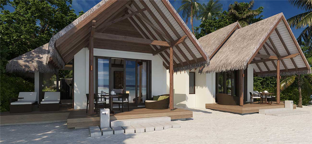 Family Beach Villa-家庭海滩别墅 房型图片及房间装修风格(海瑞坦斯阿拉岛|瑰宝岛 Heritance Aarah Maldives)海岛马尔代夫