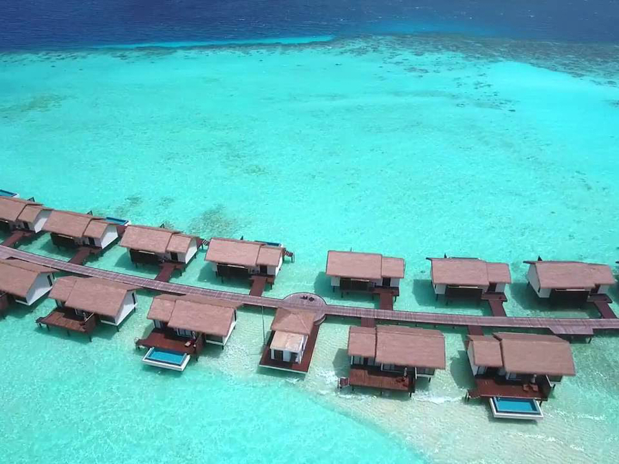 Water Villa-水上别墅  房型图片及房间装修风格(瑞喜敦法鲁马富士岛 The Residence Maldives Falhumaafushi)海岛马尔代夫 