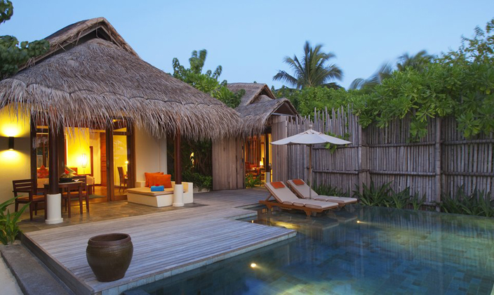 Two Bedroom Anantara Pool Villa-两卧室安纳塔拉泳池别墅 房型图片及房间装修风格(笛古岛D岛(安娜塔拉) Anantara Dhigu)海岛马尔代夫 