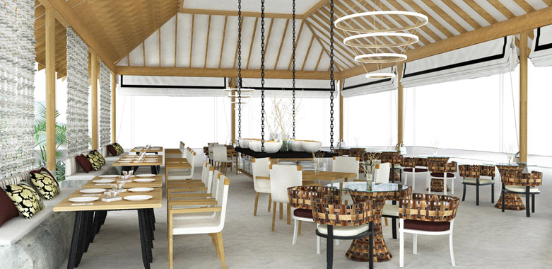 Amaya(主餐厅) dining美食的图片集( 亚洲及国际美食 ),印度洋三大明珠马尔代夫,阿玛瑞|豪沃达 Amari Havodda Maldives