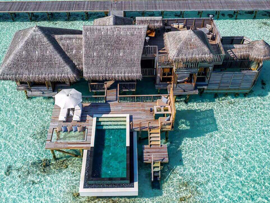 Villa Suite with Pool-别墅泳池套房  房型图片及房间装修风格(姬丽兰卡富士 Gili Lankanfushi Maldives)海岛马尔代夫 