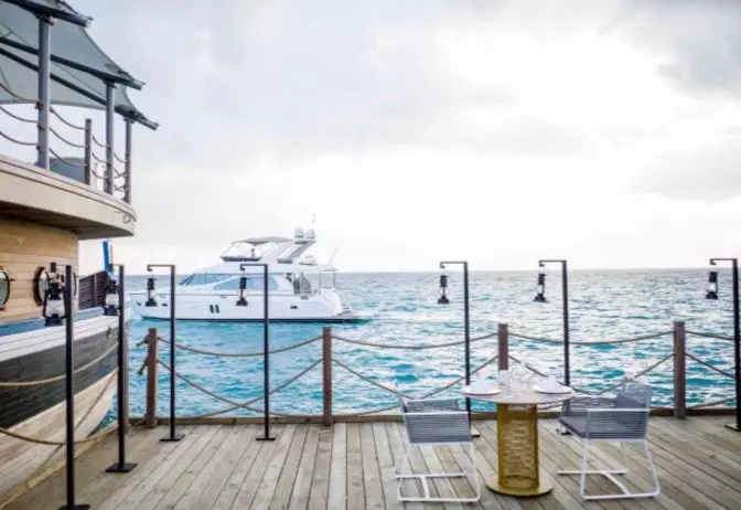 Sunset Bar(日落酒吧) dining美食的图片集( 酒水 ),印度洋三大明珠马尔代夫,洲际酒店(ihg) InterContinental Maldives Maamunagau Resort