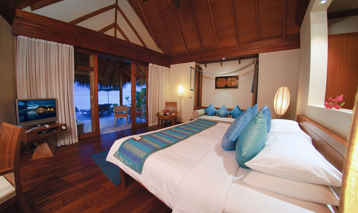 Sunset Beach Villa-日落沙滩别墅 房型图片及房间装修风格(笛古岛D岛(安娜塔拉) Anantara Dhigu)海岛马尔代夫 