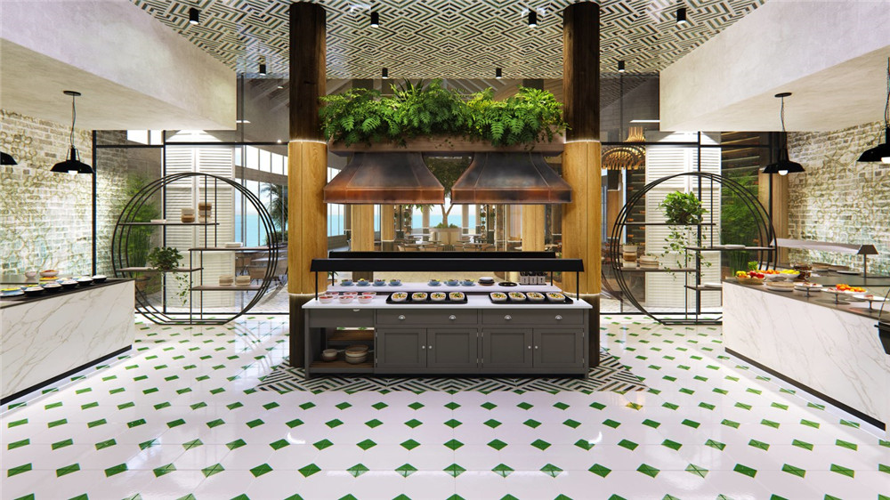 Aailaa Restaurant（主餐厅） dining美食的图片集（ 国际美食 ），印度洋三大明珠马尔代夫,万豪酒店 JW Marriott Maldives Resort Spa