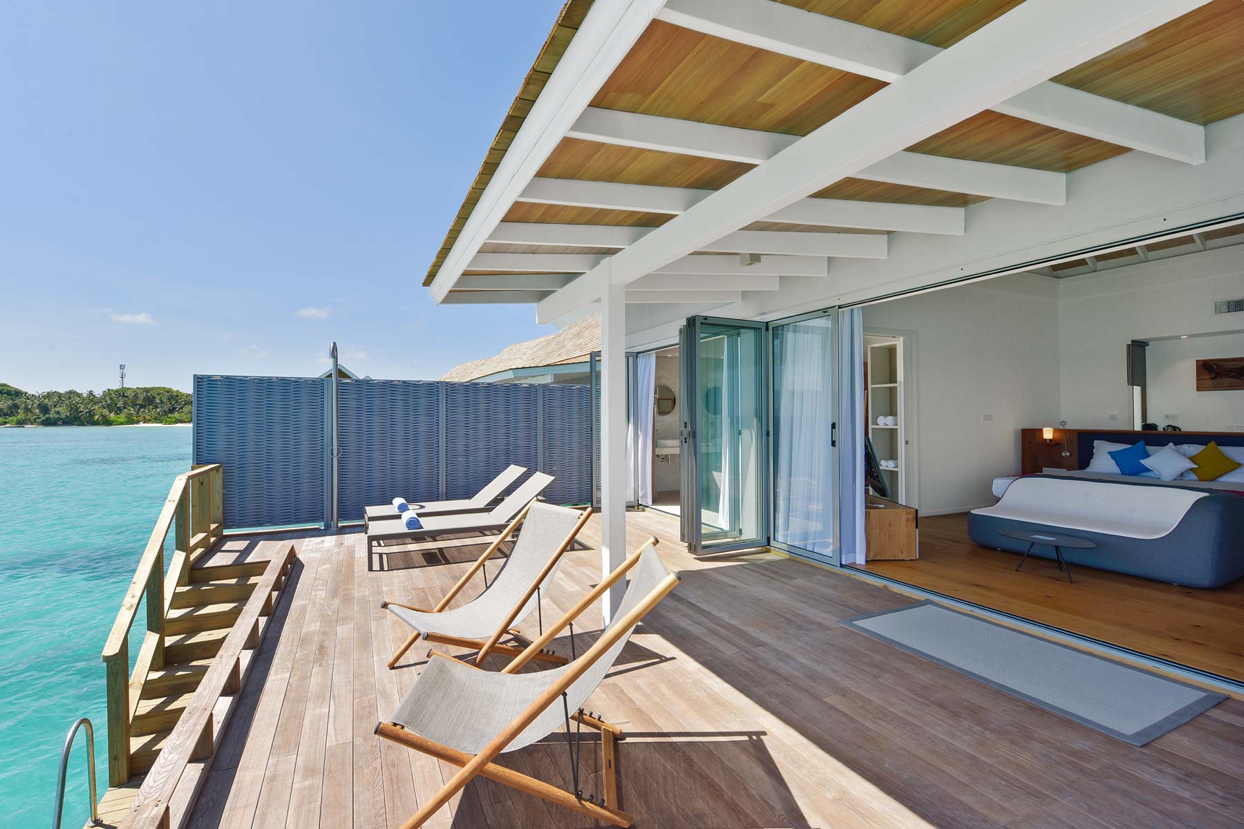 豪华水上别墅-Deluxe Water Villas 房型图片及房间装修风格(K岛|库拉玛提|库拉玛缇 Kuramathi Maldives)海岛马尔代夫 