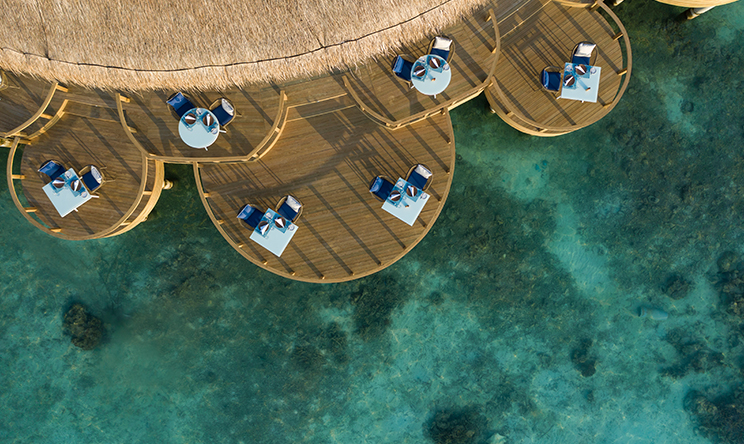 Eclipse（烧烤餐厅）看日落最佳地点之一 dining美食的图片集（ 烧烤 ），印度洋三大明珠马尔代夫,翡翠法鲁富士岛 Emerald Faarufushi Resort and Spa