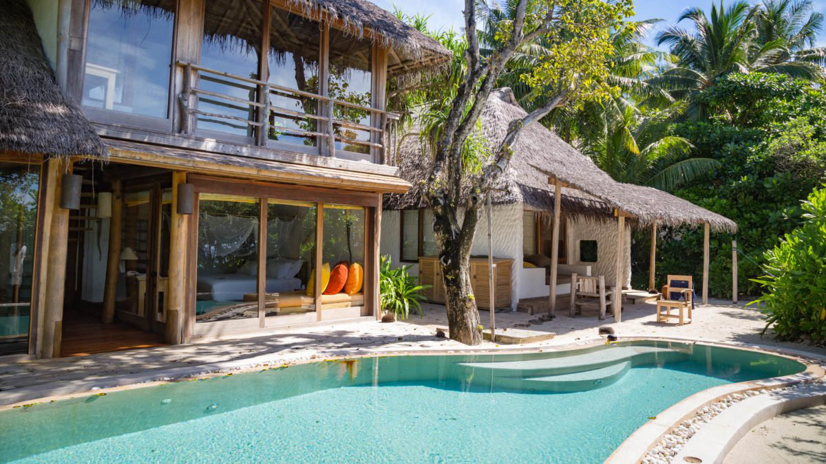 2 Bedroom Soneva Fushi Villa Suite With Pool-双卧室索尼娃芙西泳池别墅套房 房型图片及房间装修风格(索尼娃芙西岛度假村 Soneva Fushi)海岛马尔代夫 