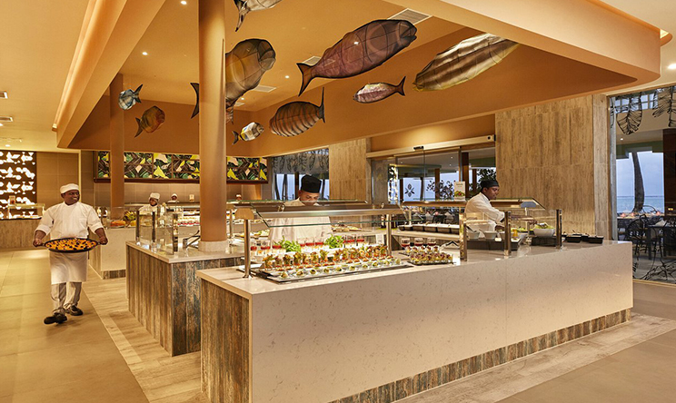 Palm（主餐厅） dining美食的图片集（ 国际美食 ），印度洋三大明珠马尔代夫,悦宜湾奢享|宫殿酒店 Riu Palace Maldivas