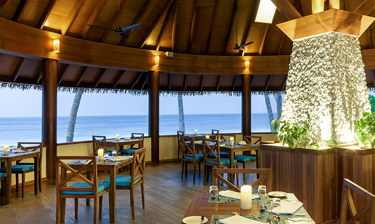 Vakaru（主餐厅） dining美食的图片集（ 国际风味 ），印度洋三大明珠马尔代夫,瑞提法鲁岛 Reethi Faru Resort