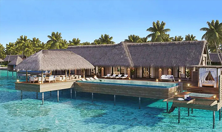 Two Bedroom Overwater Villa With Pool-双卧室水上泳池别墅  房型图片及房间装修风格(华尔道夫.伊塔富士岛|希尔顿 Waldorf Astoria Maldives Ithaafushi)海岛马尔代夫 