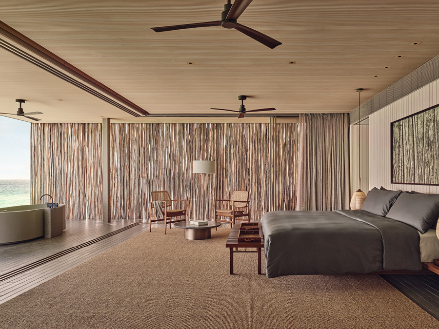 Two Bedroom Sunset Water villa with private pool-双卧室日落水上泳池别墅  房型图片及房间装修风格(柏典 Patina Maldives Fari Islands)海岛马尔代夫 